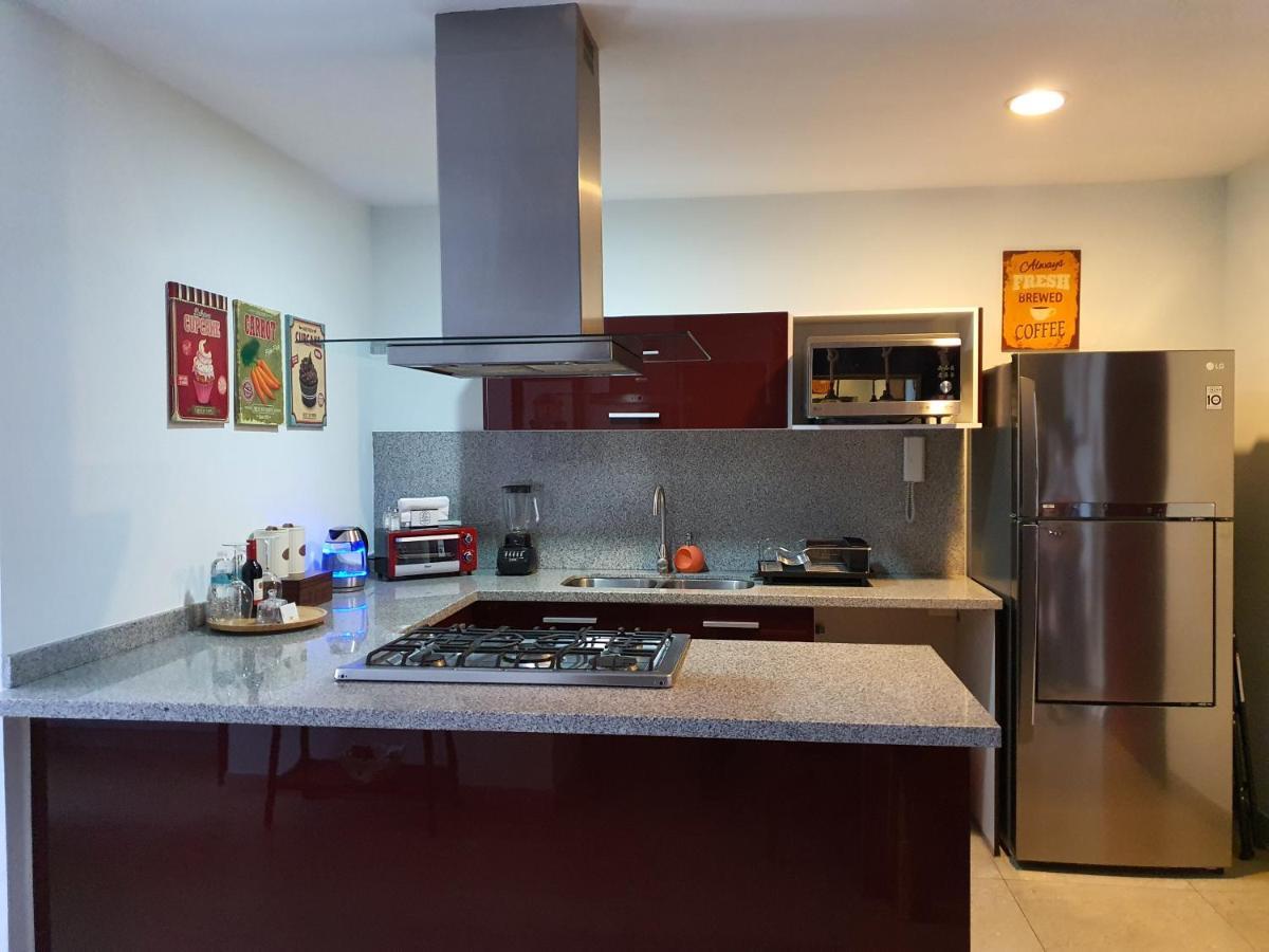 Blue Horse Apartment In New Polanco. Mexico City Ngoại thất bức ảnh