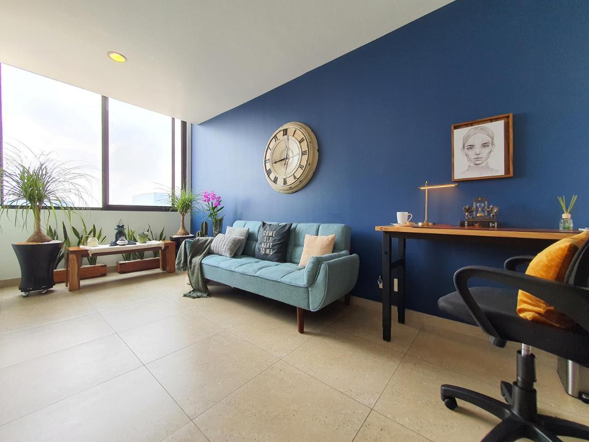 Blue Horse Apartment In New Polanco. Mexico City Ngoại thất bức ảnh