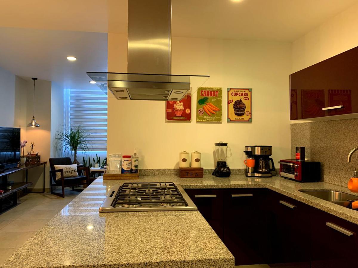 Blue Horse Apartment In New Polanco. Mexico City Ngoại thất bức ảnh